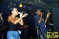 Seanie T (UK) with  The Sam Ragga Band - Best Of Eimsbush Reggae - Conne Island, Leipzig 04. Mai 2003 (2) + Esther Cowens.jpg